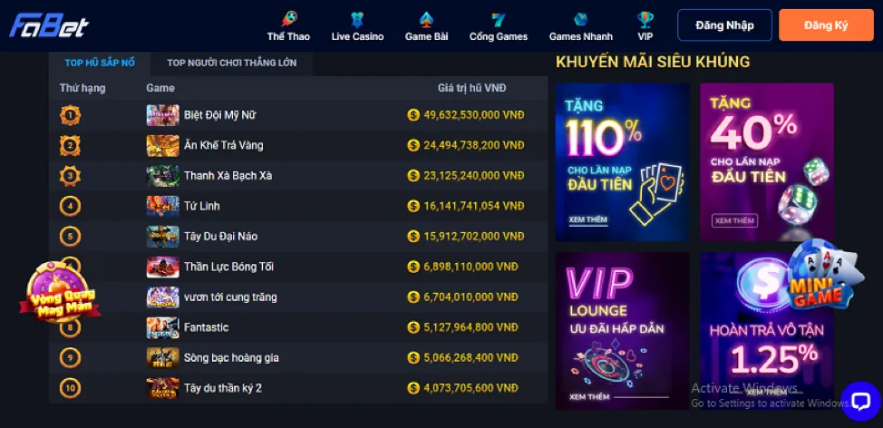 Khuyến mãi độc quyền wibo88 casino